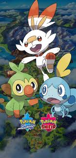 You'll begin your adventure with one of these three pokémon. Pokemon Sword And Shield Starters 1440x2960 Wallpaper Teahub Io