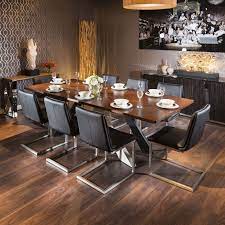Classic solid wooden dining table and 4 chairs set kitchen home. 12 Person Dining Table You Ll Love In 2021 Visualhunt