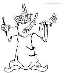 Magic coloring coloring page with few details for kids : Wizward Witch And Magic Color Page Coloring Pages For Kids Fantasy Medieval Coloring Pages Printable Coloring Pages Color Pages Kids Coloring Pages Coloring Sheet