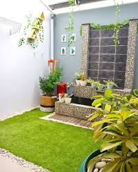 Taman Minimalis Di Instagram Tamannya Hannibii Yang Ijo Seger2 Abis Diguyur Ujan Tamandiaries Ide Halaman Belakang Desain Kolam Ikan