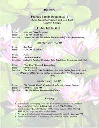 Example of sample family reunion ideas class reunion program template class family reunion agenda template pdf. Sample Family Reunion Program Templates Itinerary Peacock Family Reunion 2010 Family Reunion Invitations Family Reunion Events Family Reunion Planning