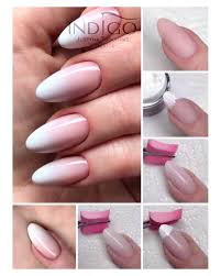 Nagel zubehör nageldesign selber machen nägel motive nägel muster kreative nägel nagelstudio coole nägel haare und nägel bunte nägel. Babyboomer Tutorial Step By Step Anleitung Indigo Nails Nail Lab Ombre Gel Nails