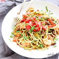 Maybe you would like to learn more about one of these? Cajun Shrimp Zucchini Pasta Recipe Shrimp And Zucchini Noodles Wicked Spatula