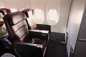 This aircraft reflects an upgraded interior featuring main cabin. The Different Types Of Airplane Seats On International Flights Aircraft Compare