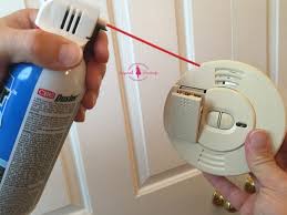 First alert smoke detector and carbon monoxide portable co detector carbon monoxide alarm. How To Easily Stop Smoke Detector Beeping Or Chirping Inspired Housewife