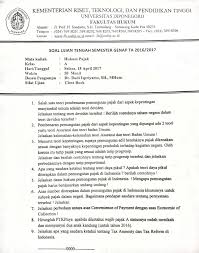 Sampai pukul 11.45 wib dosen penguji: Contoh Soal Hukum Bisnis Dikdasmen