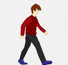 Buka dengan microsoft powerpoint dan tekan f5. Walking Male Illustration Animation Walking Character Walk Cycle Animation Child Hand Sport Png Pngwing