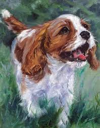 Buy original art worry free with our 7 day money back guarantee. Cavalier King Charles Spaniel Painting By Sun Sohovich