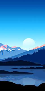 Pin By Sheridon Campbell On Material Minimal Pattern 2 Minimalist Wallpaper Scenery Wallpaper Landscape Wallpaper