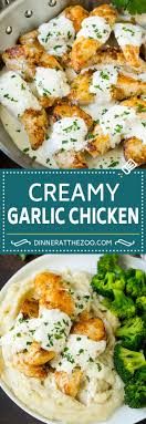 Creamy Garlic Chicken Dinner At The Zoo