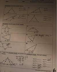 Angles of polygons interior exterior scavenger hunt activity. Solved Date Bell Homework 3 Isosceles Equilateral Tr Chegg Com