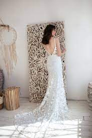 Fit And Flare Wedding Dress Boho Wedding Dress Lace Etsy Boho Wedding Dress Lace Boho Wedding Dress Fit And Flare Wedding Dress