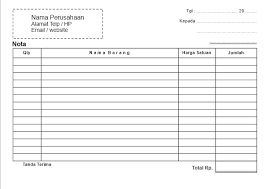 Format xls digunakan untuk merujuk pada dokumen dari program microsoft excel. Contoh Bon Faktur Dan Perbedaannya Dengan Kwitansi