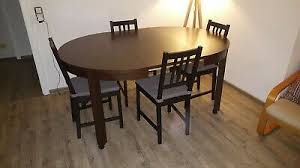 Ein tisch kann so vieles sein: Ikea Tisch Bjursta 4 Stuhle Stefan Esstisch Ausziehbar Rund Oval Auf Rollen Eur 99 00 Picclick De
