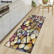 It's hard for someone not to find one they like. 3d Stone Printed Long Floor Mats Microfiber Door Mat Kitchen Carpet Anti Slip Washable Rugs For Kitchen Absorbent Doormat Mat Aliexpress