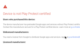 Try doing a search on the prime now app. How To Fix Device Is Not Play Protect Certified Error Technobaboy Com