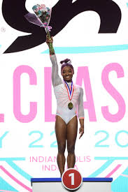 Simone biles wearing her 'goat' leotard at the 2019 u.s. Simone Biles Proved She Was The Goat After Being The First Woman To Land A Yurchenko Double Pike Vault