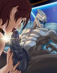 Rule34 - If it exists, there is porn of it  commander shepard, garrus  vakarian, turian  8195285