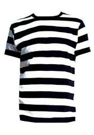 Black And White Striped T Shirt Vertical Black And White Striped Men S T Shirt Pirate Fancy Dress Gents T Shirts Stripe Tshirt