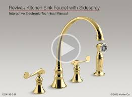 revival kitchen sink faucet with