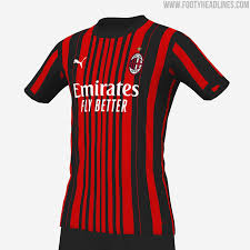 Previous pricec $60.05 22% off. Gallery Four Mock Ups Emerge Of Milan S Possible Home Shirt For The 2021 22 Season