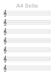 Klaviertastatur vom subcontra a rund 27 hz bis zum. Notenpapier Ausdrucken Notenlinien Pdf Vorlage