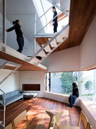 However, hidden behind its unassuming 1930s façade is a surprise—an arching, spacious gallery of a property. Urban Home By Modern Japanese Architects