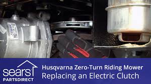 Fits husqvarna 46 and 48 mower models How To Replace A Husqvarna Zero Turn Riding Mower Electric Clutch Youtube