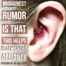 The Daith Piercing Has Been Said To Help Some People With Migraines Here Is Some More Information Http Blog Migraine Migraine Headaches Headache Prevention