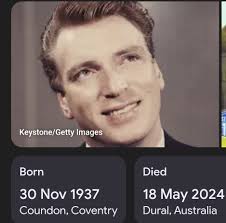 Yes I know he wasn't a Longford chap but sad to hear of his passing.RIP.  Some may have heard of him & some not.