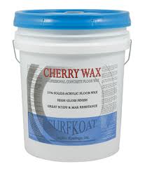 The product is 33% high solid acrylic wax and sealer. Industrial Floor Waxes Concrete Floor Waxes Wax Sealer From Surfkoat