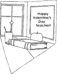 Valentine S Coloring Page Or Valentine Card Valentines Cards Valentine Coloring Valentine Coloring Pages