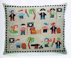 Check spelling or type a new query. Pirate Cushion Cross Stitch Kit By Haandarbejdets Fremme