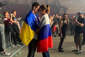 Russia and ukraine have had a very close and volatile history and relationship. She Wore The Russian Flag He Had Ukraine S Some People Loved The Photo And Others Were Aghast The Washington Post