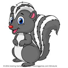 Skunk Coloring Games Coloring Pages Skunk Animal Coloring Pages Coloring Pages