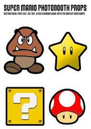 Super Mario Printable Photobooth Props Download Pdf On Website Super Mario Bros Party Super Mario Birthday Party Mario Bros Party