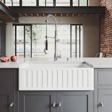 farmhouse apron front kitchen sink
