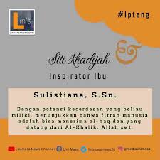 Pengumuman itu dibuat anak tomok di instagram miliknya. Siti Khadijah Inspirator Ibu Linimasanews Com
