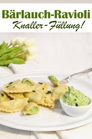 Barlauch Ravioli Knaller Fullung Ravioli Ravioli Fullung Rezept Ravioli Rezept