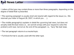 How To Write A Bad News Memo Examples