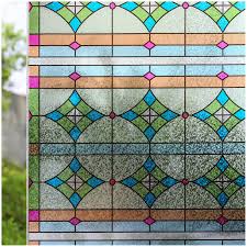 Window film is the ideal material for bathrooms as it is easy to apply directly on your existing windows and doors, therefore saving you the cost of. Cottoncolors Privacy Window Film Self Adhesive No Glue 3d Static Stained Glass Window Sitckers For Bathroom Office Kitchen Anti Uv 3ft X 6 5ft 90 X 200cm Buy Online In Moldova At Moldova Desertcart Com Productid