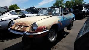 Yes its small but she is quite quick with the sport button pushed ( supposedly adds 20 lb ft of torque and keeps it in a lower gear). 1970 Fiat 850 Spider Junkyard Find Autoblog
