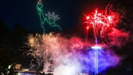 4th of July Drone Show & Fireworks Finale