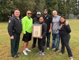 Detention Officer Tara Tisdale Was Recognized As A Community Hero By Novant Health At An Event Held At Albemarl Recreation Centers Mecklenburg County Albemarle