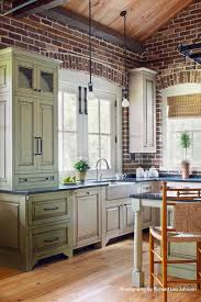 Charleston Sc Pulliam Morris Exposed Brick Kitchen Home Kitchens Kitchen Remodel