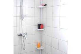 Barres dappui salle de bain pmr amrconcept. Meuble Salle De Bain Douceur D Interieur Barre De Rangement Extensible Pour Douche 230cm A 245cm Darty