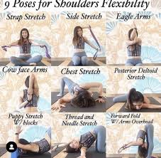 Open Shoulders Yoga Shoulder Flexibility Yoga Postures Yoga Strap Stretches