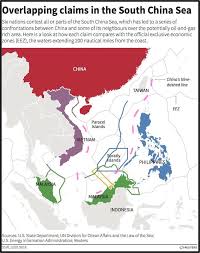 It takes a modern warship just over three days to sail at top speed of. Map Shows South China Sea Claims