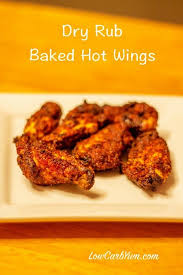 Place wings on a baking sheet lined with a cooling rack then season wings on both. Tired Of Wings Drenched It Hot Sauce This Recipe For Spicy Dry Rub Chicken Wings Uses A Season Baked Hot Wings Chicken Wing Recipes Chicken Wing Recipes Baked