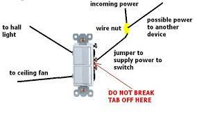 Rocker switches are electrical switches actuated by a standard or dual rocker or paddle. Dividing Power From One Wall Switch To A Two Rocker Switch Diy Home Improvement Forum